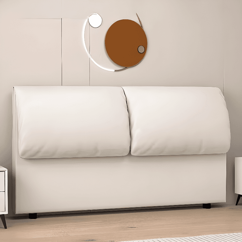 Art Deco Style Panel Headboard in Pine Wood with No Distressing, Rectangle Shape for Queen/Full/Twin XL Bed, Cotton Upholstery, Standard Height - image 6