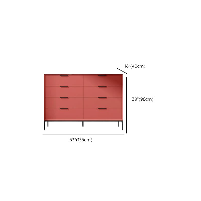 Modern Solid+Engineered Wood 5 Tiers/3 Tiers/4 Tiers Double Dresser/Semainier/Bachelor Chest - image 38