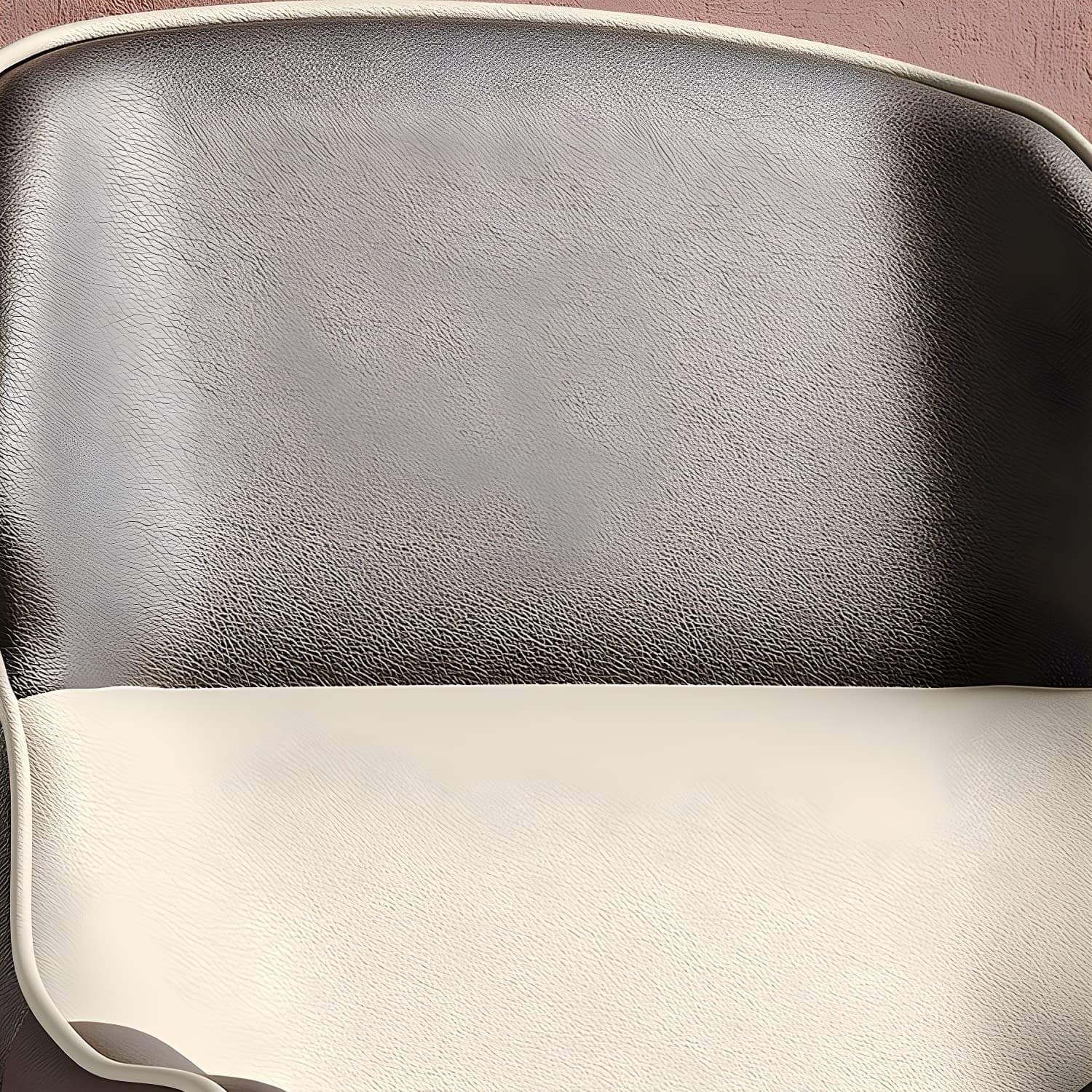 Brasserie Contemporary Faux Leather Dining Chair Parsons Chair in Matte Finish - image 24