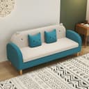 Color Lake Blue/Beige
