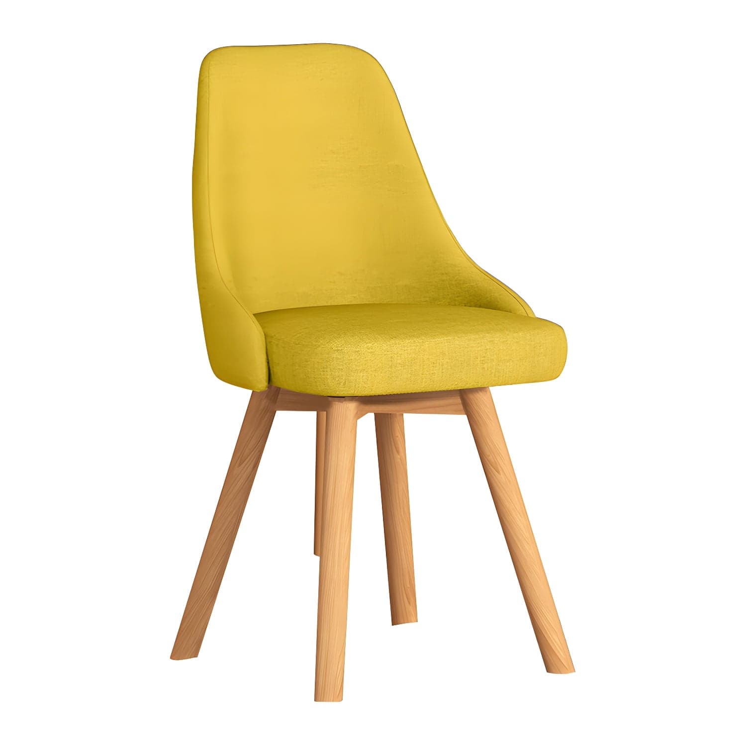 Solid Wood Dining Chair Modern Style Swivel Side Chair for Dining Room - image 12