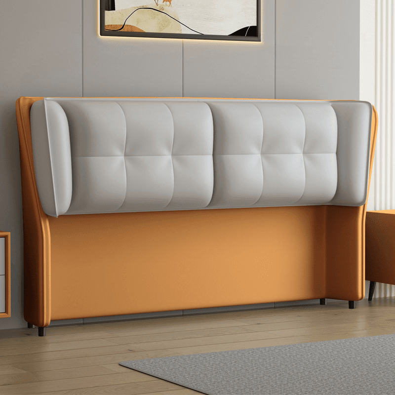 Casual Free-standing Standard Full(54"W x 75"L) Panel Wood/ Upholstery No Distressing With Legs and Button-tufted - image 9