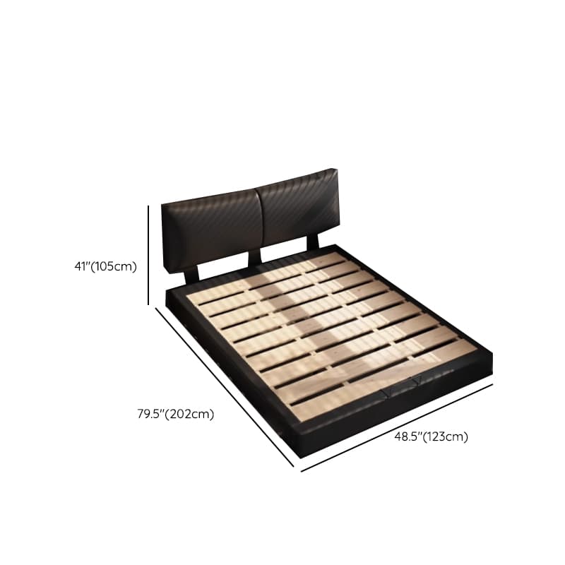 Solid Color Storage Bed/Platform Bed with 3 Storage Boxes and Pine Wood Frame for Living Room - image 6