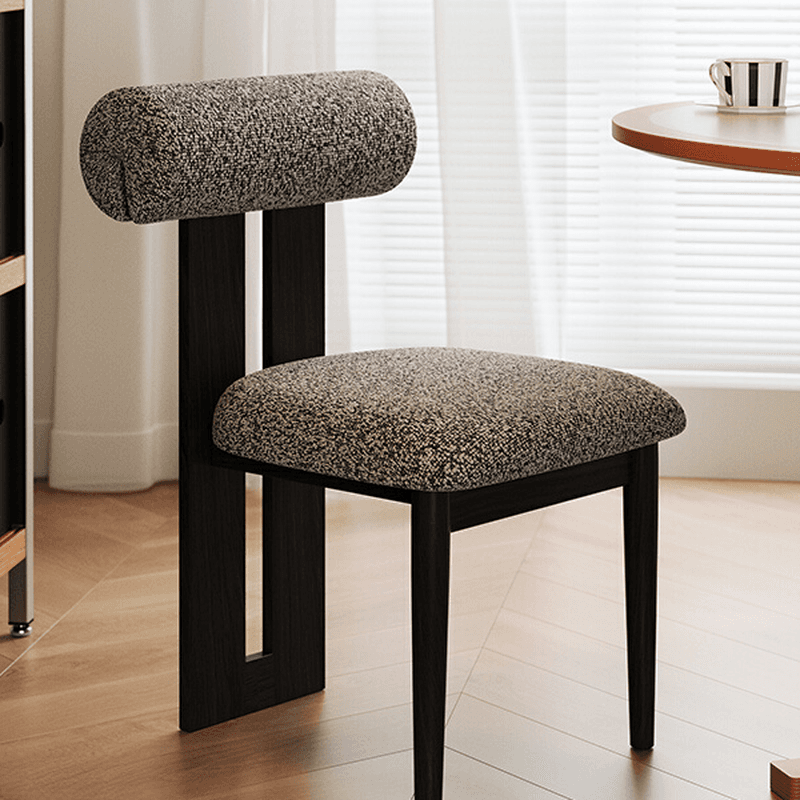 Casual Ash Side Chair with Slatted Back and Upholstered Seat - image 10