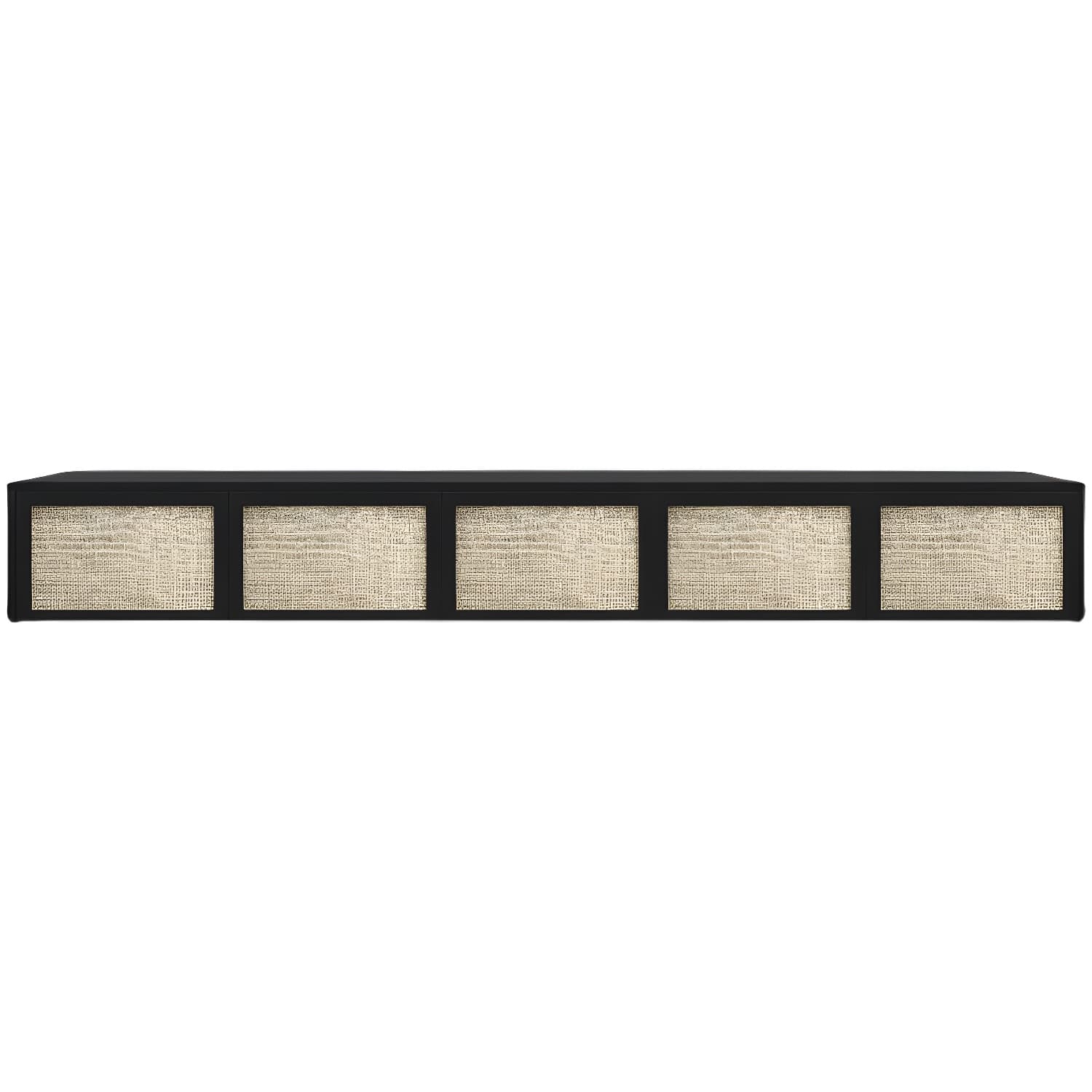 Scandinavian Wood TV Stand Console Wall-mounted TV Media Stand for Living Room - image 10