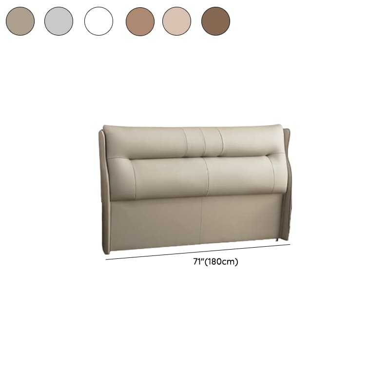 Modish No Distressing Timber Wingback Headboard with Rectangle Shape for King/Queen/Full Bed, Featuring Sponge Upholstery and Standard Height - image 13