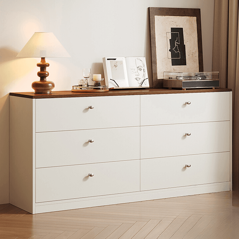 Simple Reclaimed Wood Double Dresser/Bachelor Chest with 8/6/4 Drawers in Horizontal/Vertical Orientation - image 4