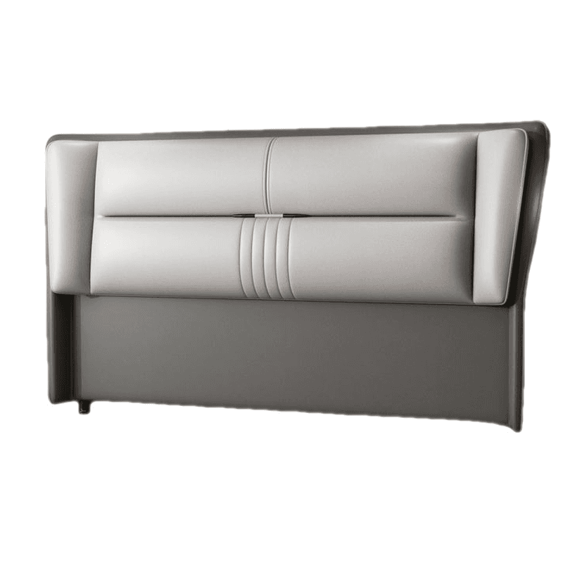 No Distressing Standard（36-55“） Free-standing Standard Full(54"W x 75"L) Rectangle Wingback Headboard, Wood Frame and Sponge Filing Included - image 9