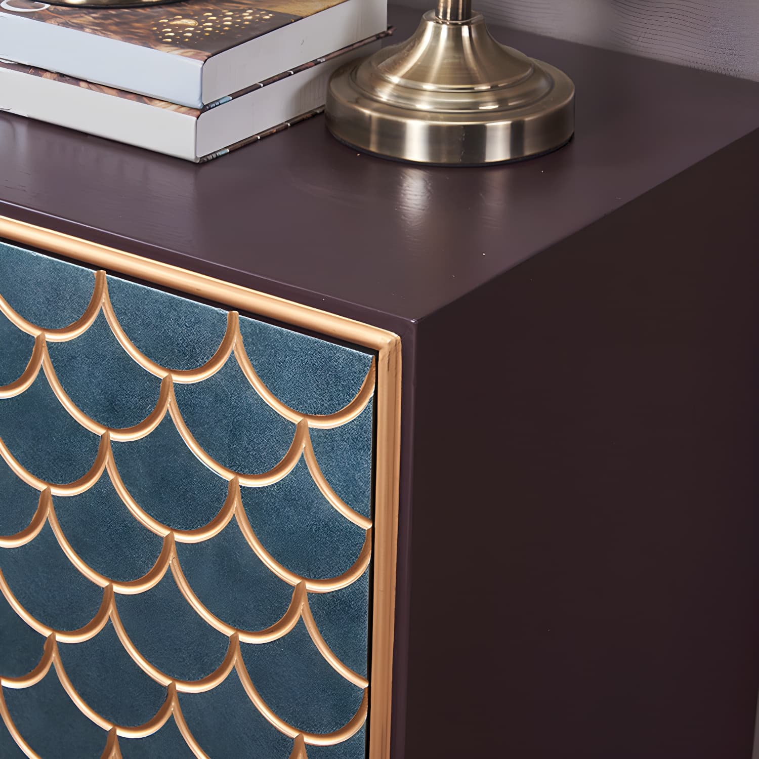 Industrial Accent Cabinet with Cup Pulls Doors and Straight Legs - image 10