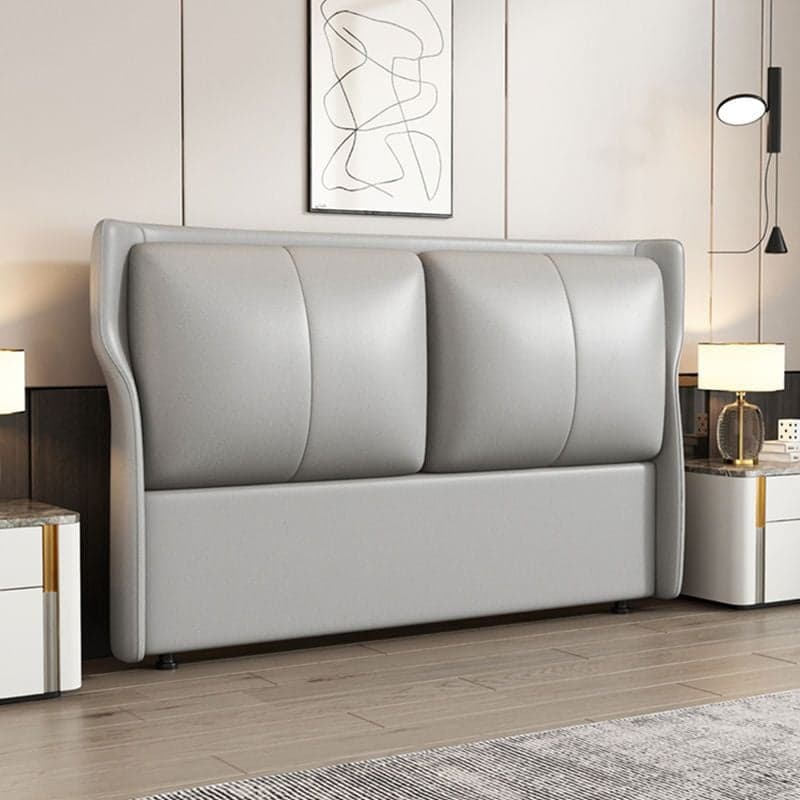 Standard（36-55“） Free-standing Standard Full(54"W x 75"L)/Twin(38"W x 75"L) Rectangular Wingback Headboard With Legs, Sponge Filing and Timber Frame Included - image 5