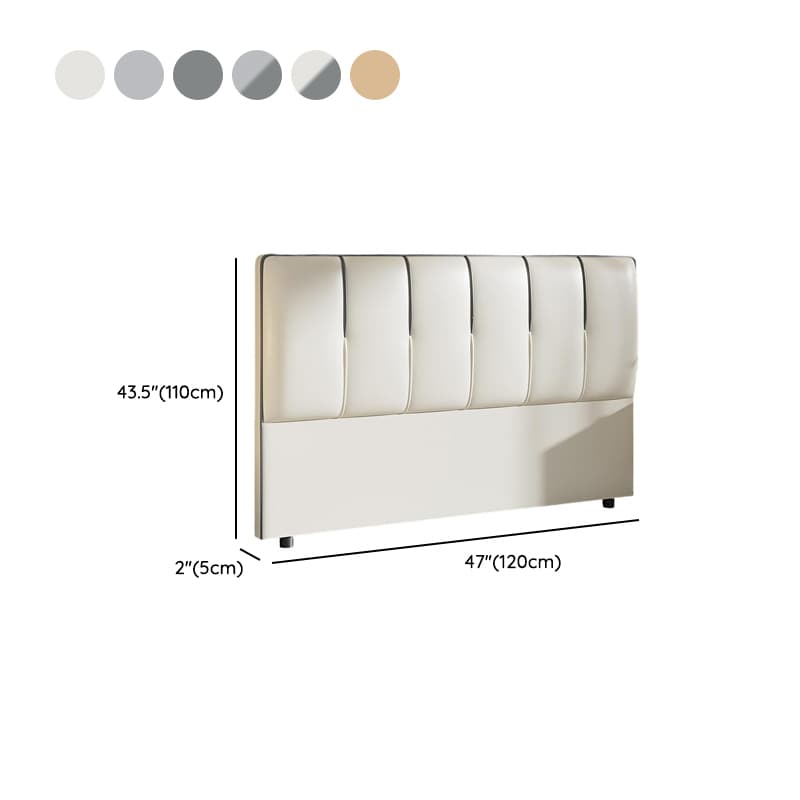 Modish Panel Headboard in Pine Wood with No Distressing, Rectangle Shape for Queen/Full/Twin XL Bed, Featuring Sponge Upholstery and Standard Height - image 13