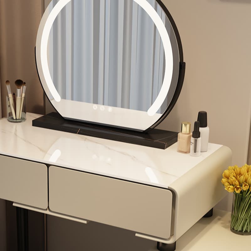 Trendy Standard/Small Vanity Set with Light Up Mirror and Adjustable Touch Lighting - image 6