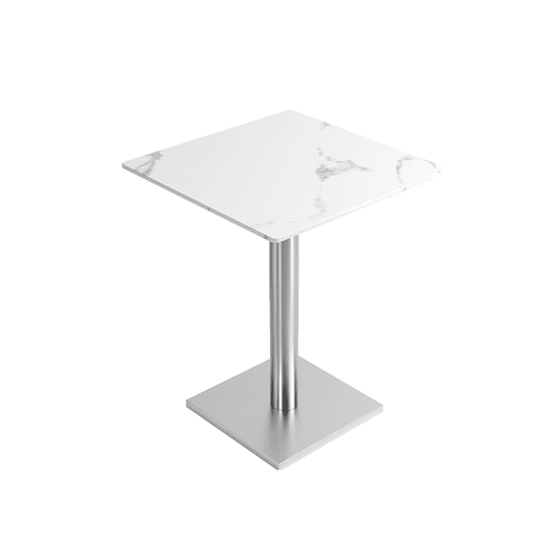 Casual Dining Table with Sintered Stone Top, Fixed Table, Scratch-shielded, for 2/4 People - image 18
