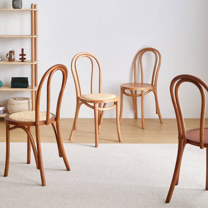 Reliable Outlined Intertwined Armless Chair for Restaurant Use - image 7