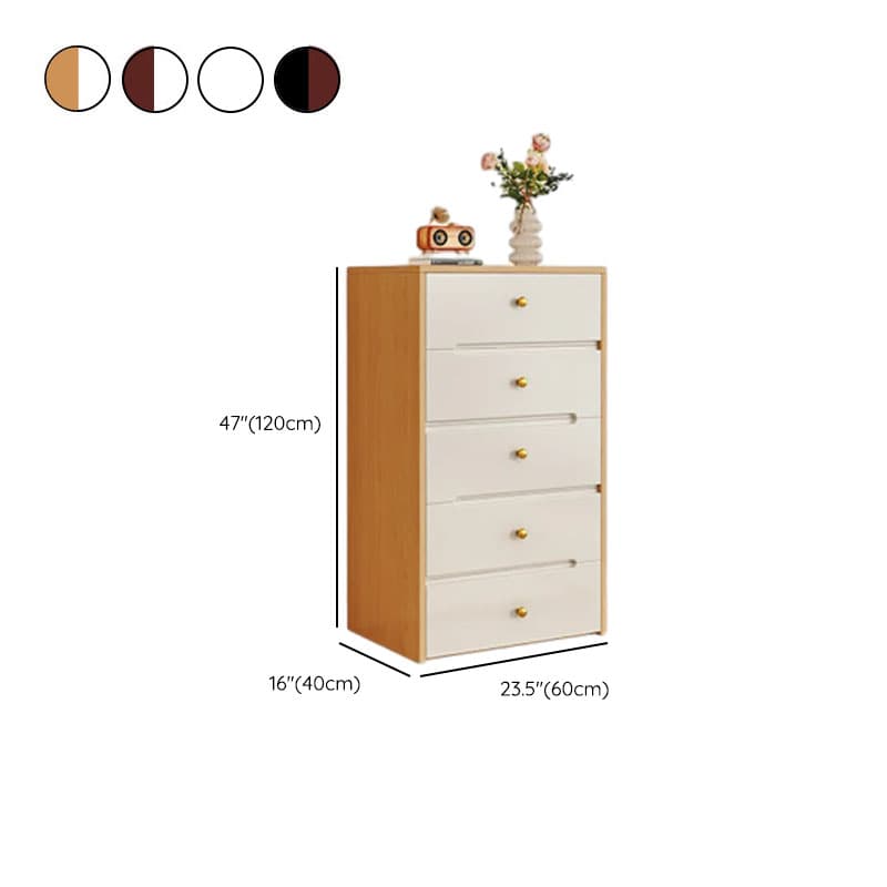 Simplistic Raw Wood Double Dresser/Bachelor Chest with 6/8/5 Drawers in Horizontal/Vertical Orientation - image 14