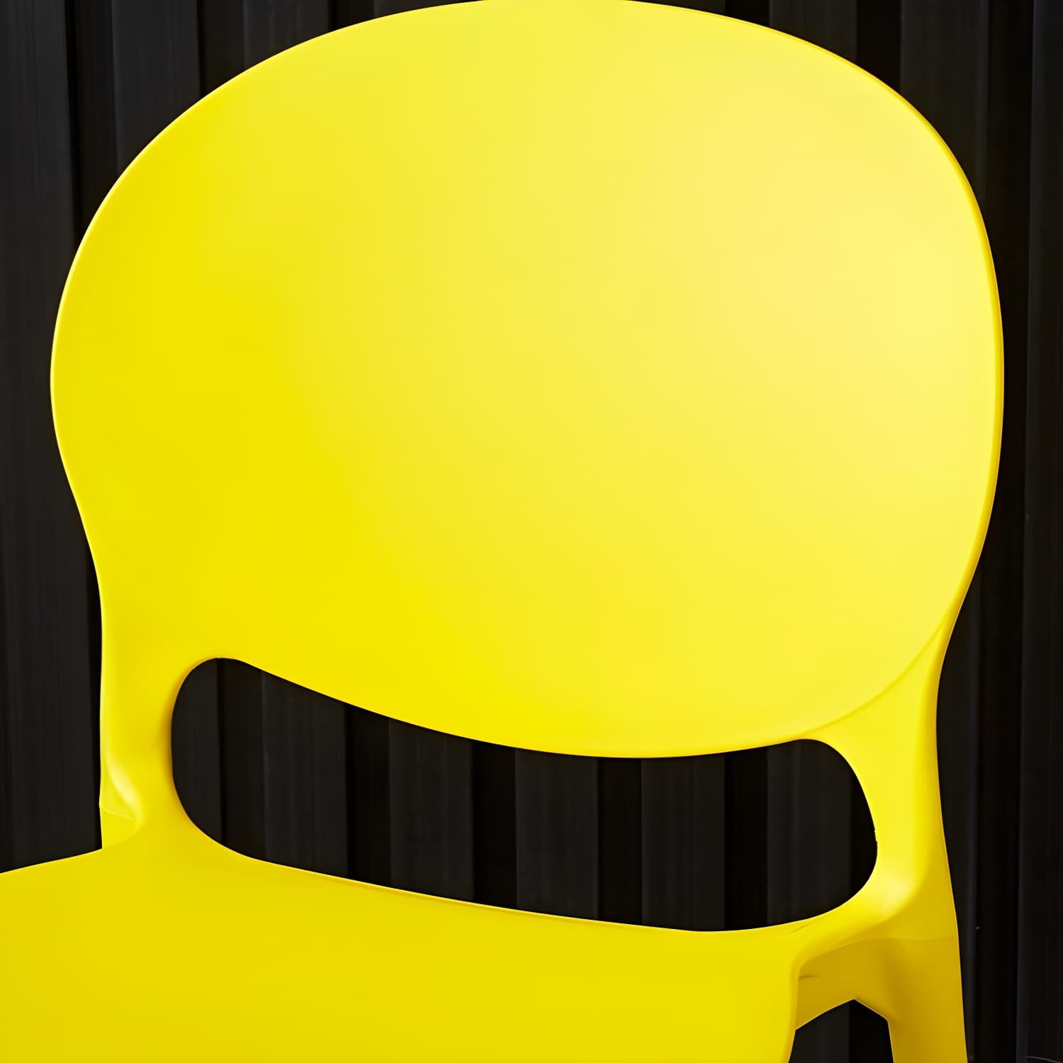 Plastic Open Back Dining Chair Indoor-Outdoor Stackable Side Chair - image 16
