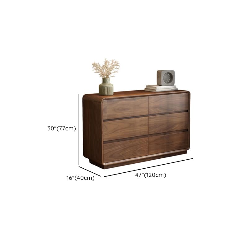 Trendy Sepia Bleached Wood Horizontal/Vertical Console Dresser/Semainier with 9 Drawers/5 Drawers/6 Drawers - image 11