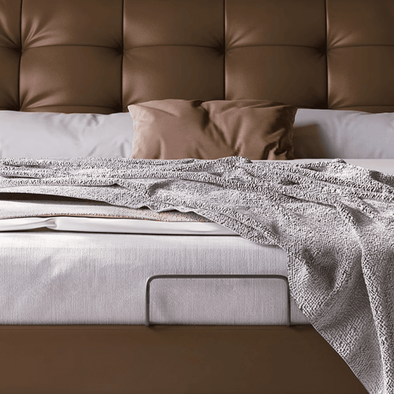 Solid Color Storage Bed with 3 Storage Boxes, Pine Wood Frame, and Button-tufted Design for Living Room - image 5