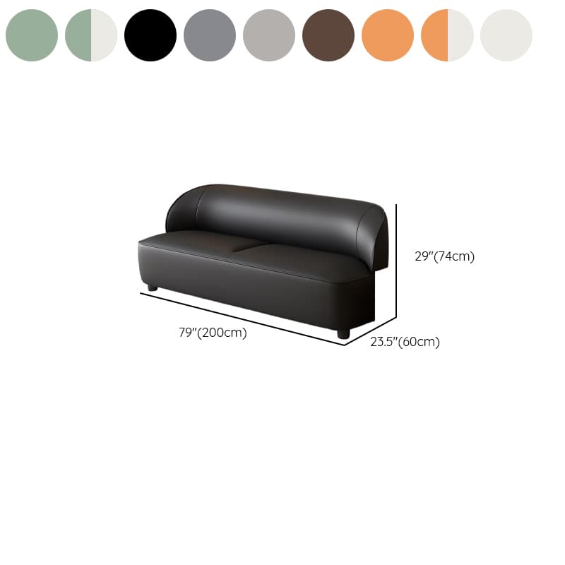 Modish Solid Color Scratch-durable Standard Sofa in Rose/Light Green/Tangerine Color for 2/4 Person/for 3 - image 24