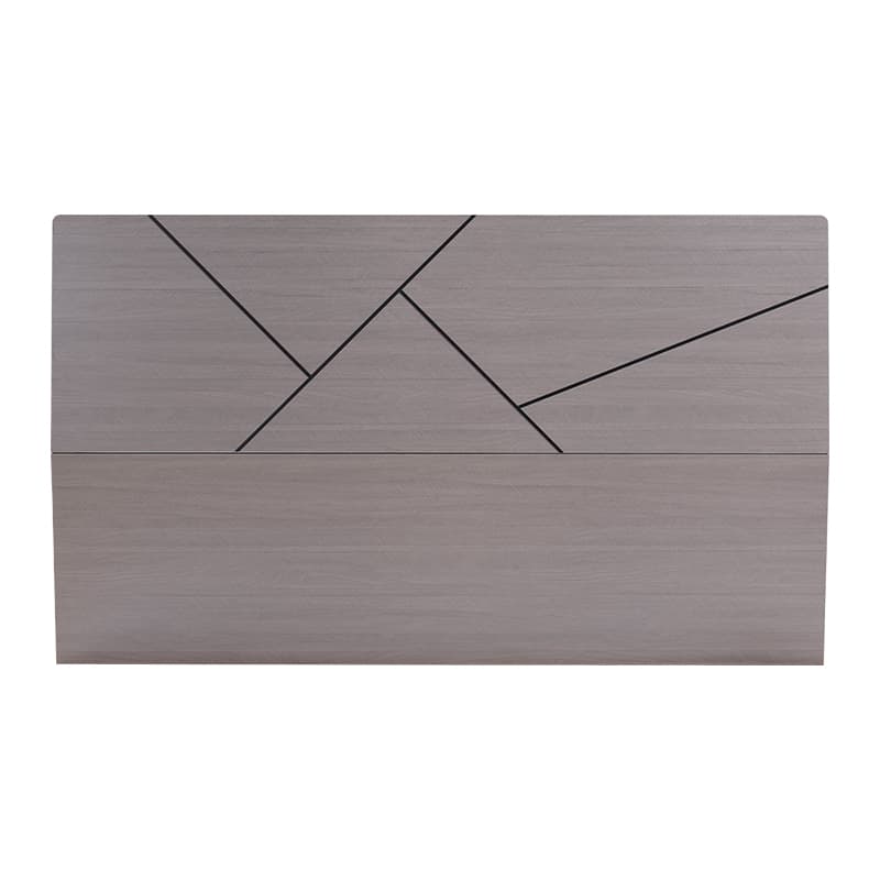 Trendy Queen(60"W x 80"L)/King(76"W x 80"L) Rectangle Panel Standard（36-55“） Bed Frame Mounted No Distressing in Wood - image 7