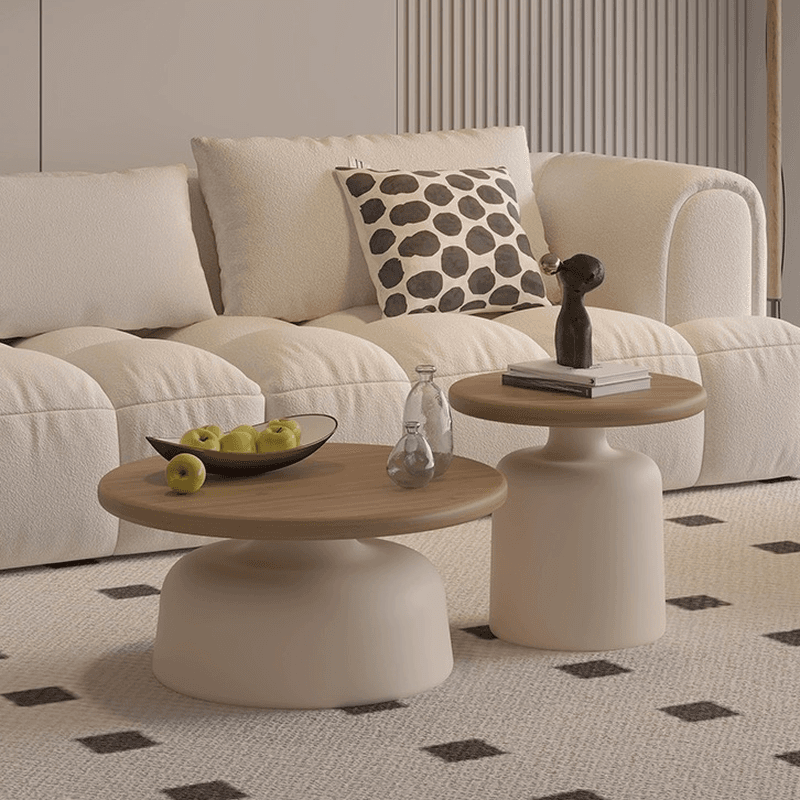 Orbicular Lumber Board Game Coffee Table for Home Use - image 4