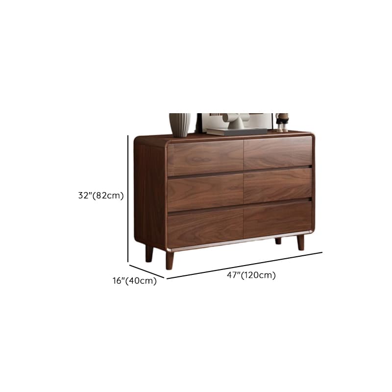 Trendy Sepia Bleached Wood Horizontal/Vertical Console Dresser/Semainier with 9 Drawers/5 Drawers/6 Drawers - image 10