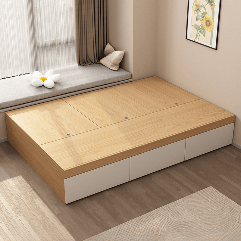 Modern Tatami Bed with 3 Storage Boxes - image 3
