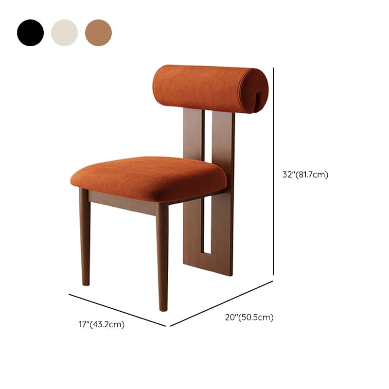 Casual Ash Side Chair with Slatted Back and Upholstered Seat - image 26