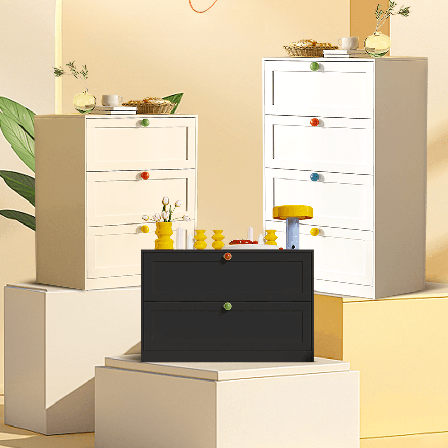 Modern Simple Style Steel Semainier/Bachelor Chest, Vertical/Horizontal Orientation - image 4