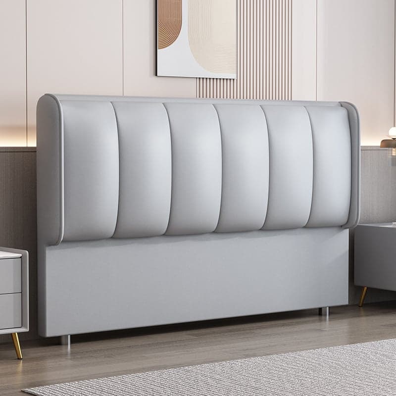 Casual Free-standing Standard King(76"W x 80"L)/Queen(60"W x 80"L)/Full(54"W x 75"L) Panel No Distressing With Legs in Wood and Sponge - image 4