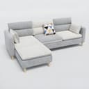 Upholstery Color Light Gray/Beige