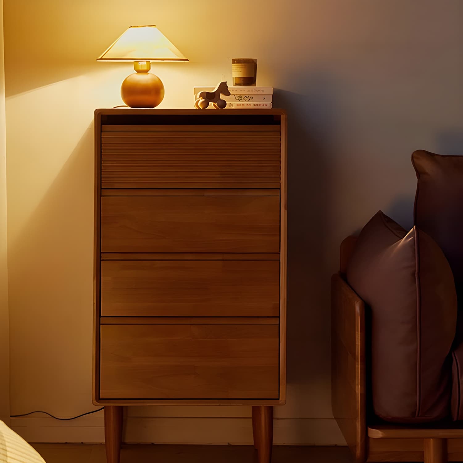 Cabinetry Concept Modern Wood Dresser with Drawers in Narrow Width - image 18