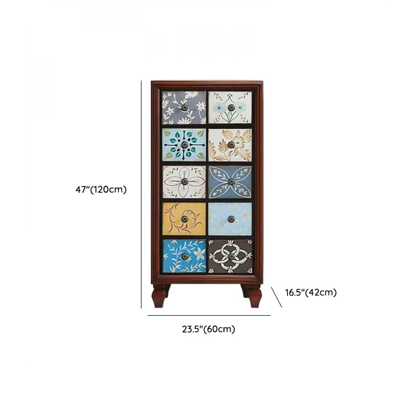 Modern Simple Style Timber Double Dresser/Semainier/Bachelor Chest with 6 Drawers/5 Drawers/3 Drawers Horizontal/Vertical - image 21