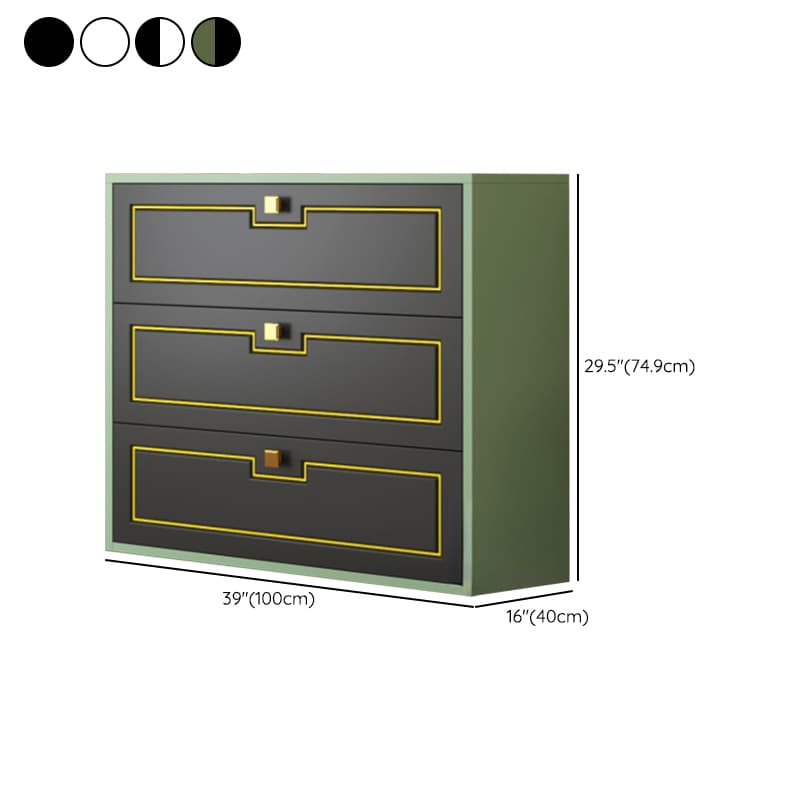 Casual Metal Bachelor Chest/Console Dresser/Semainier with 6/5/4 Drawers in Horizontal/Vertical Orientation - image 29