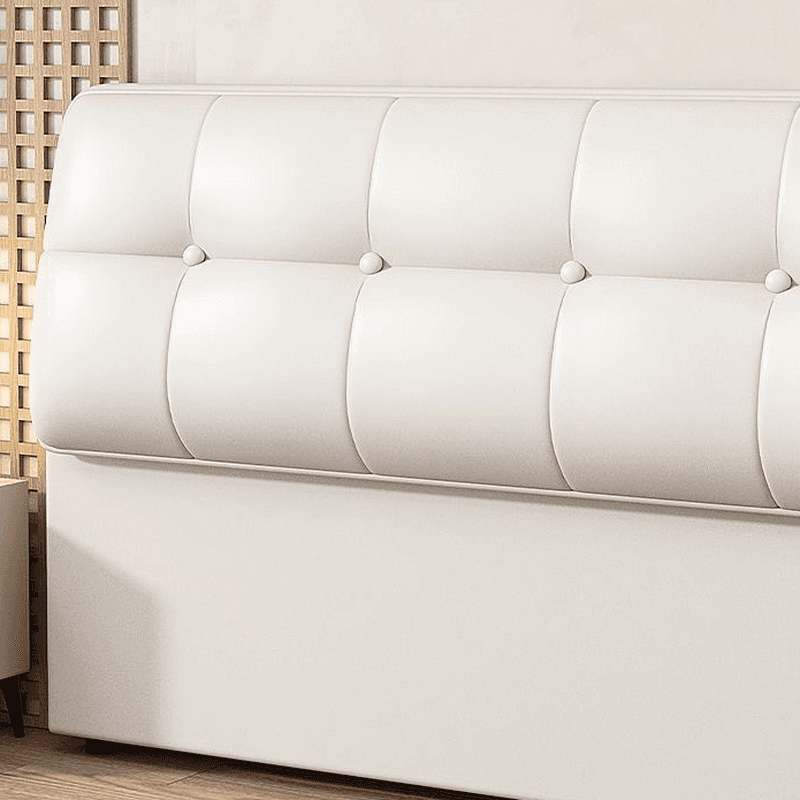 Art Deco Style Panel Headboard with No Distressing, Decorative-stitched Tufting, Rectangle Shape for King/Queen/Full Bed, Sponge Upholstery Fill, Standard Height - image 7