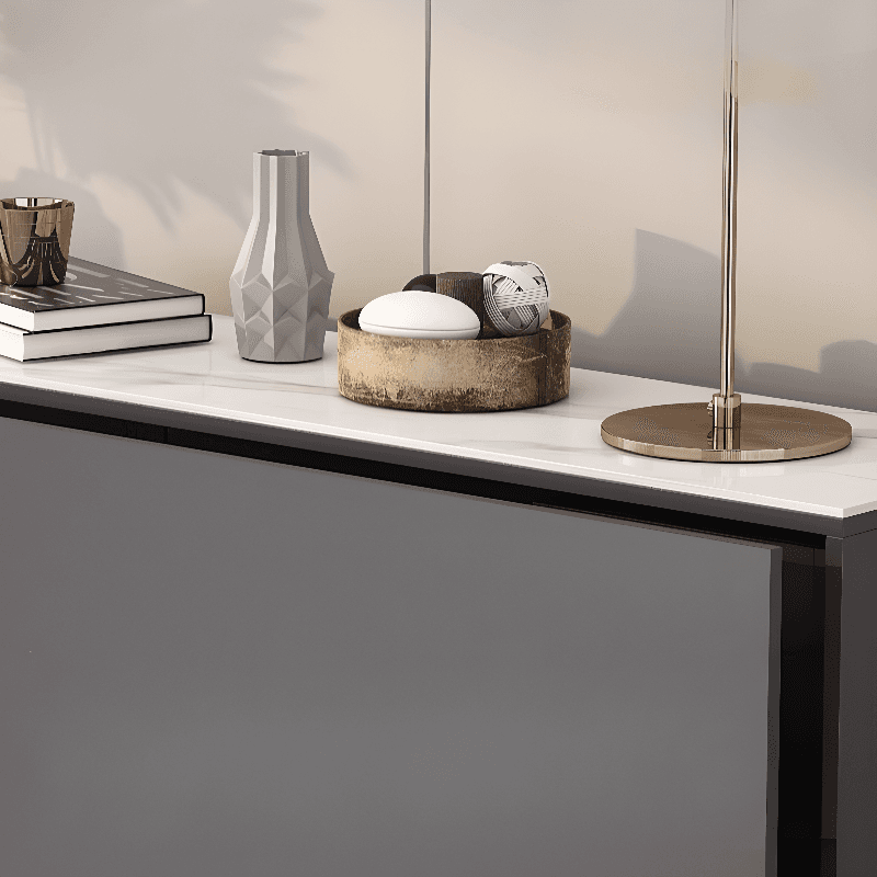 Four Internal Shelves/Two Internal Shelves & 4 Doors/5 Doors & 2 Drawers/5 Drawers Standard Sintered Stone Sideboard with Compartment - image 8
