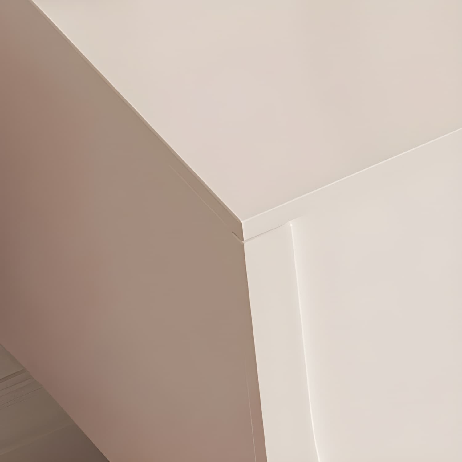 Scandinavian Cream 19.7" H TV Stand Console with Storage Cabinet - image 9