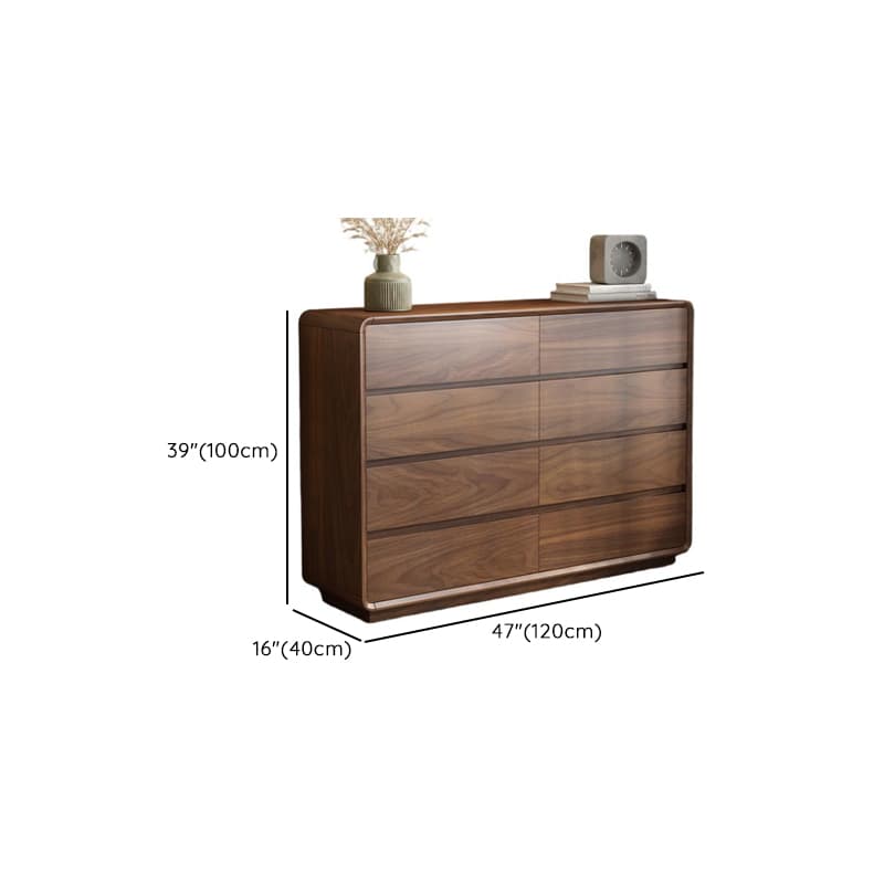 Trendy Sepia Bleached Wood Horizontal/Vertical Console Dresser/Semainier with 9 Drawers/5 Drawers/6 Drawers - image 9