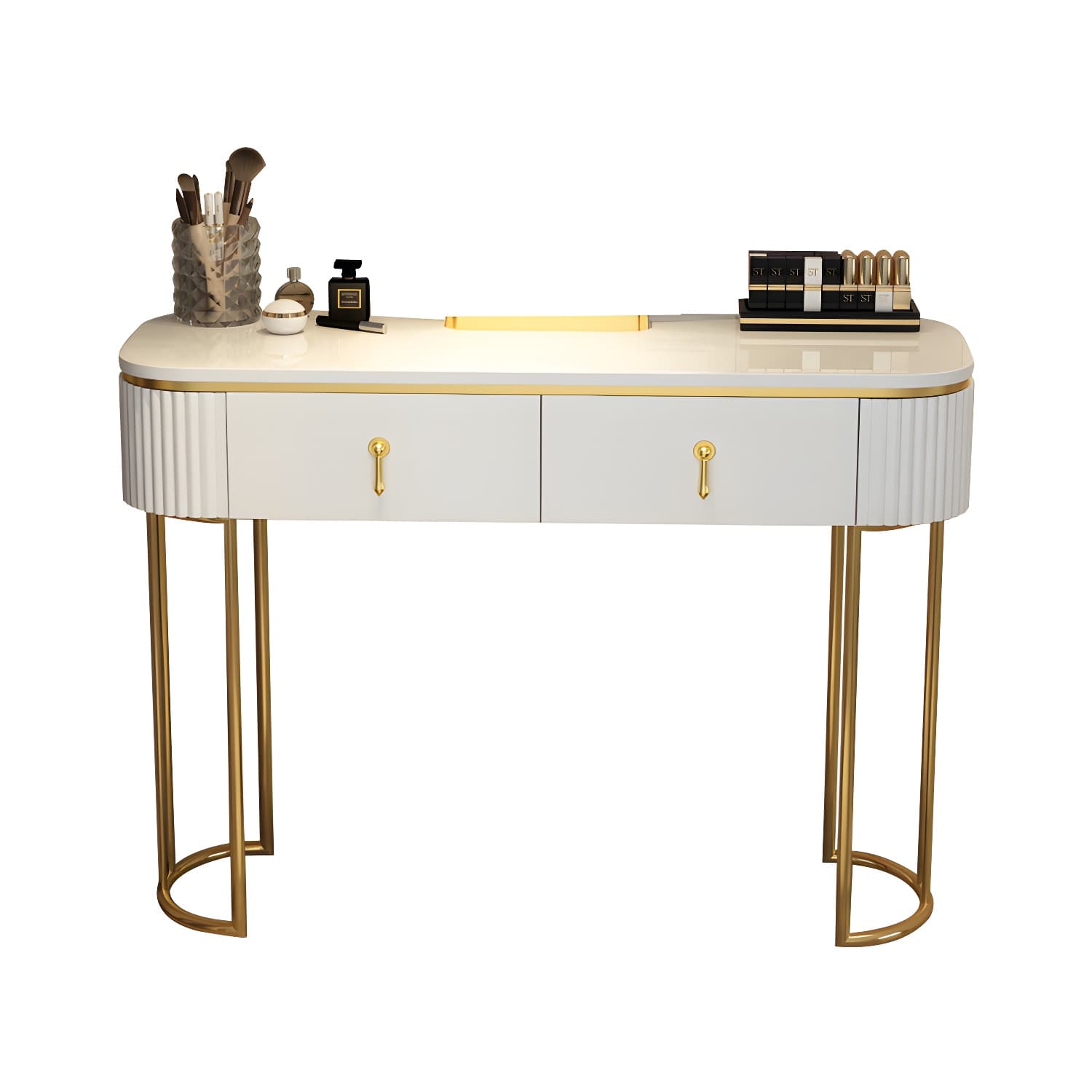 Glam Bedroom Vanity Dressing Table Wood Vanity Dressing Table Set - image 12