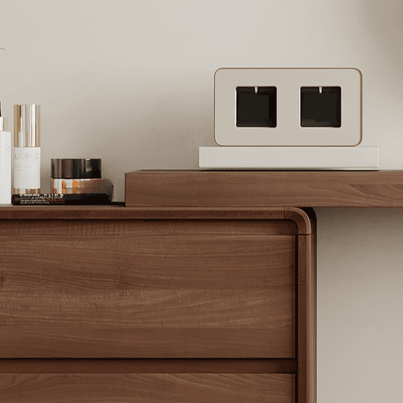 Vanity Set with Solid+Manufactured Wood, Scalable, Sliding, Non-Floating Design - image 4
