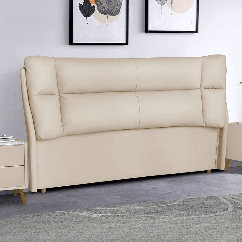 Modish No Distressing Button-tufted Panel Headboard in Rectangle Shape for Twin/Full/Queen Bed with Cotton Upholstery Fill and Standard Height - image 8