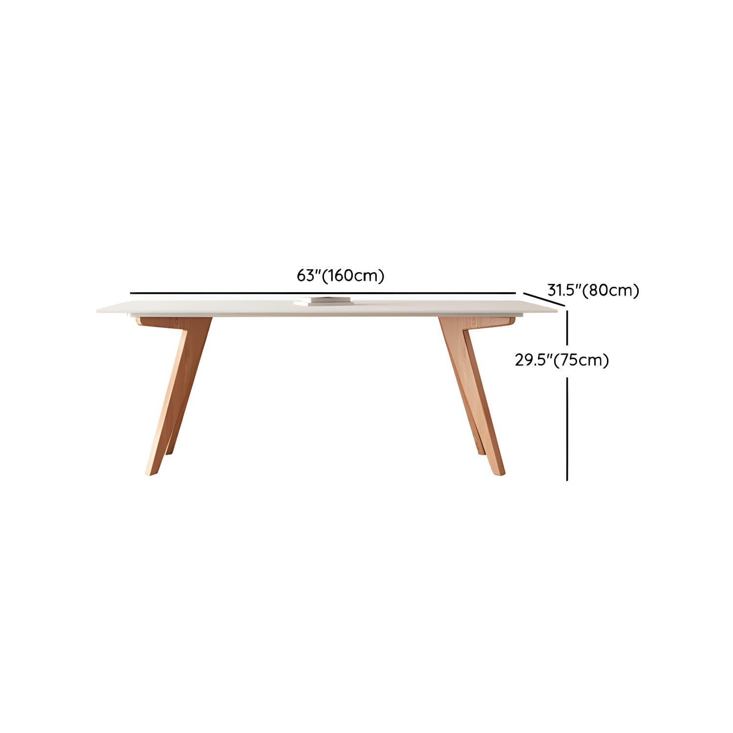 Modern Dining Set with Leather Chairs 1/4/5 Pieces Dinette Set - image 14