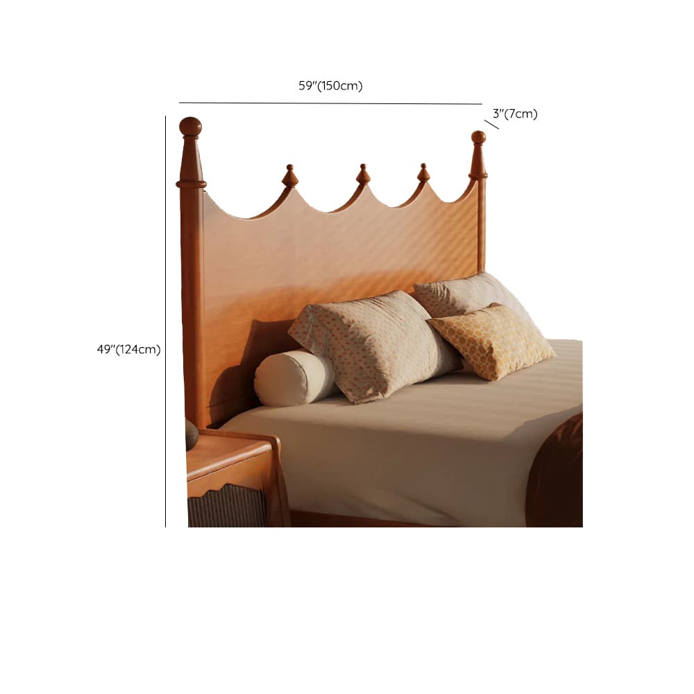 Contemporary Free-standing Standard Queen(60"W x 80"L)/Full(54"W x 75"L) Panel No Distressing With Legs in Wood and Sponge - image 11