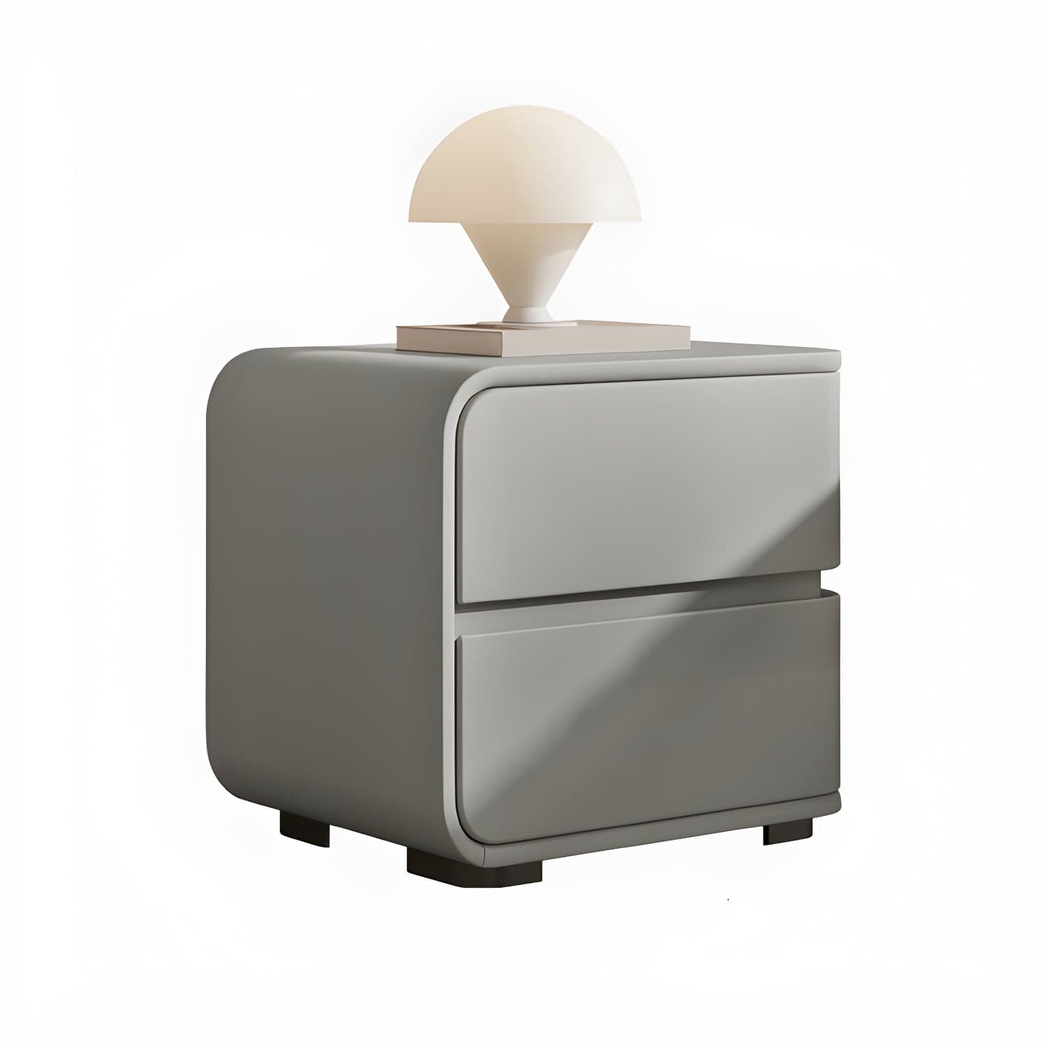 Scandinavian Pine Accent Table Nightstand Drawers Included with Legs - image 5