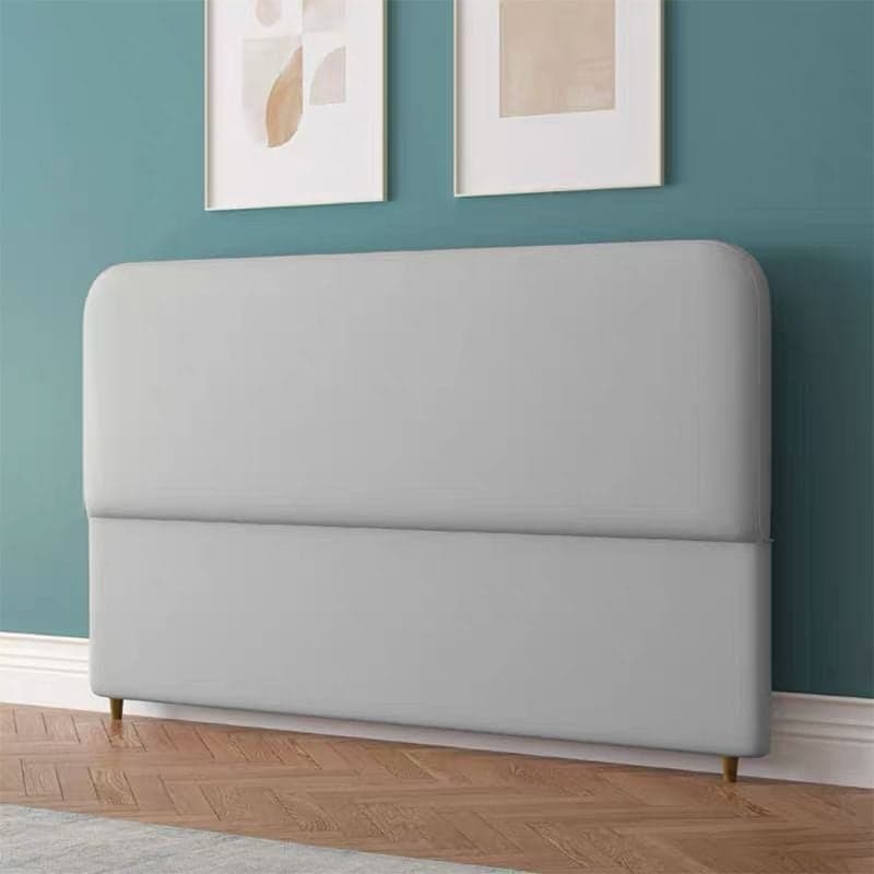 Trendy Panel Headboard in Natural Wood with No Distressing, Rectangle Shape for King/Queen/Full Bed, Sponge Upholstery Fill, Standard Height - image 4
