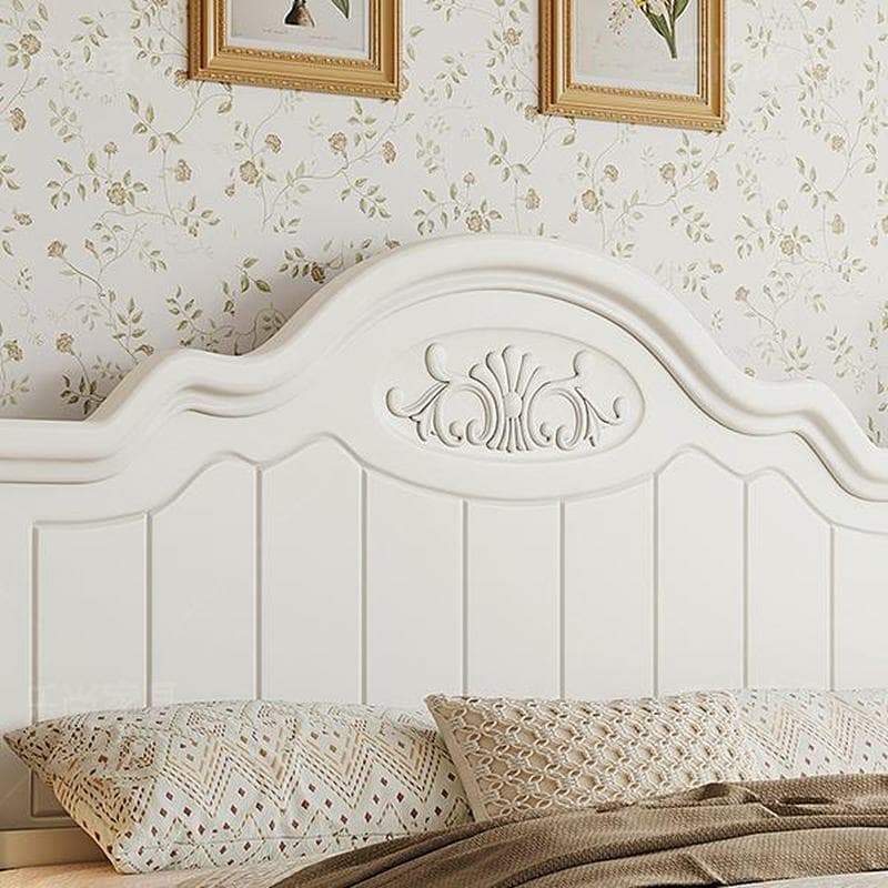 Modern Simple Style Natural Solid Wood Bed Frame with 4 Legs for Bedroom - image 8