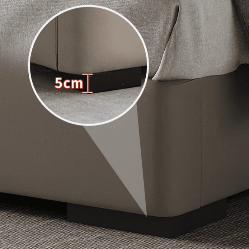 Solid Color Sponge Upholstered Storage Included Panel Bed for Bedroom - image 5