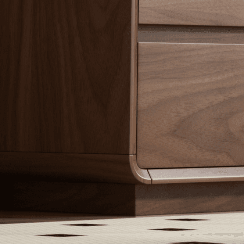 Cocoa Simplistic Natural Wood Double Dresser/Lingerie Chest with 6/9/5 Drawers in Horizontal/Vertical Orientation - image 9