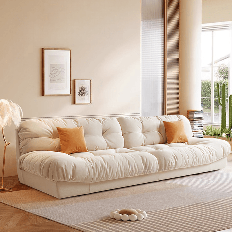 L-Shape/Straight Sofa/Corner Sectional, Left/Horizontal Orientation with Button-tufted Detail - image 3