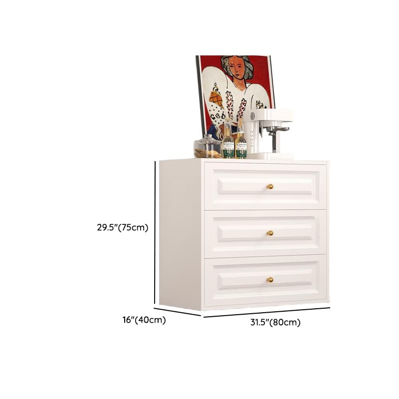 White Simple Iron Lingerie Chest/Bachelor Chest with 5/4/3 Drawers in Vertical/Horizontal Orientation - image 7